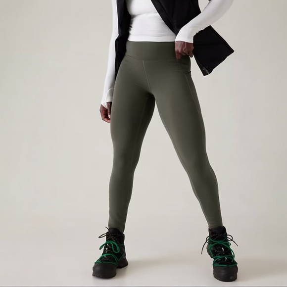 Athleta Pants - NWOT Athleta ALTITUDE STASH HIGH RISE POLARTEC® POWER STRETCH® TIGHT